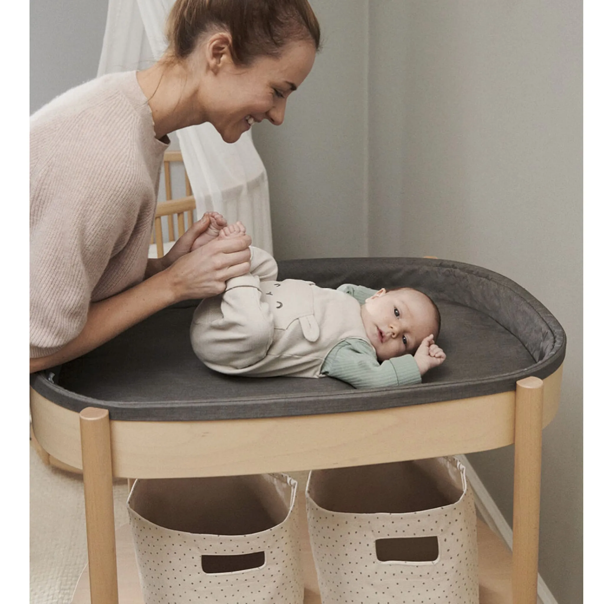Stokke Table à Langer Stokke® Sleepi™ - Naturel
