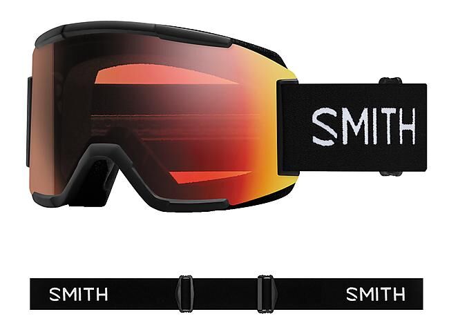 SMITH - MASQUE DE SKI SQUAD PHOTOCROMIC BLACK RED 1