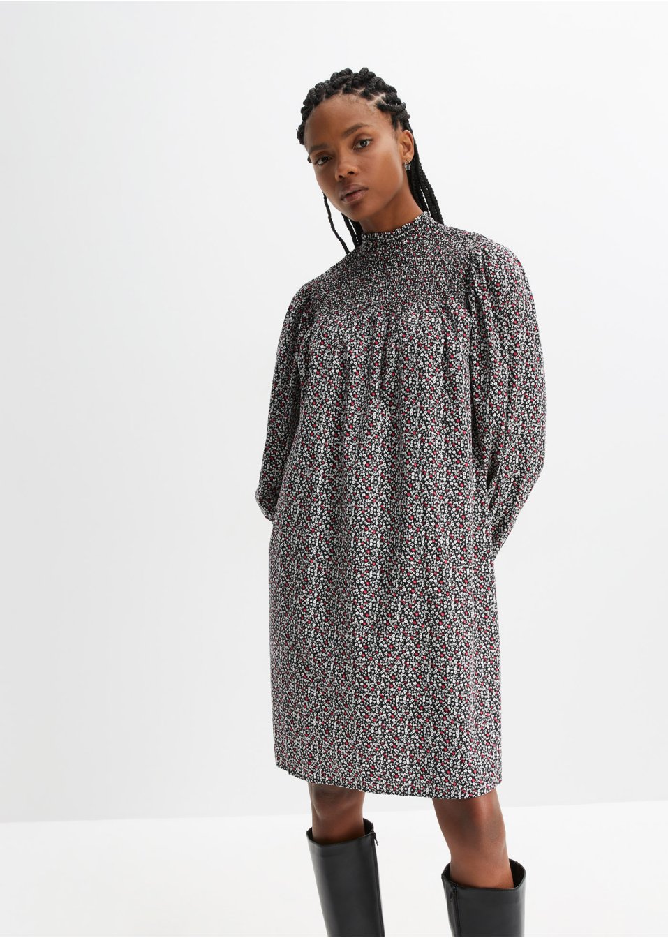 Robe trapèze avec poches