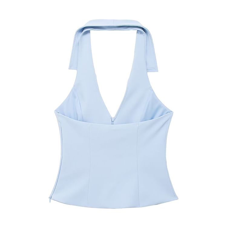 SugaYuja - Halterkraag Tanktop / Skort / Set