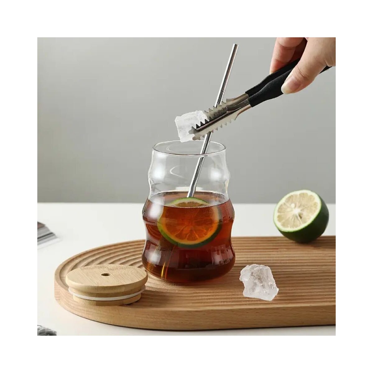 Glas Bubble Getränkebecher 4er Set Cocktail- 550 ml