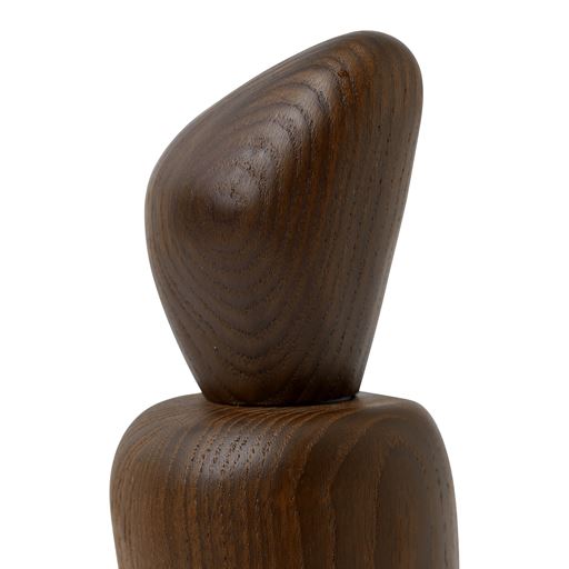 ferm LIVING Cairn Kværn, Mørk Brun