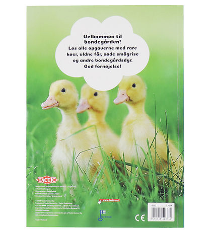 TACTIC Aktivitätsbuch - Søde bondegårdsdyr - Dänisch