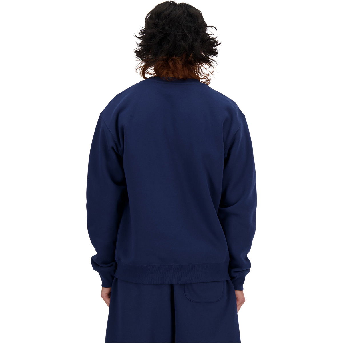 New Balance Small Logo Brushed Crew Sweatshirt Herre