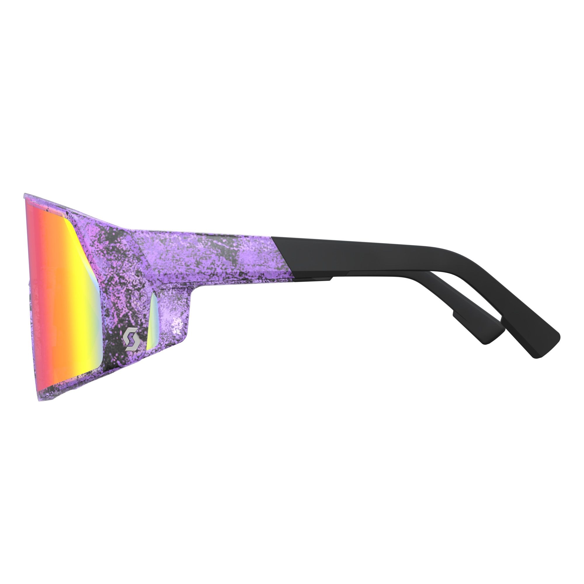 SCOTT Pro Shield cykelbriller Swish Purple/Teal Chrome