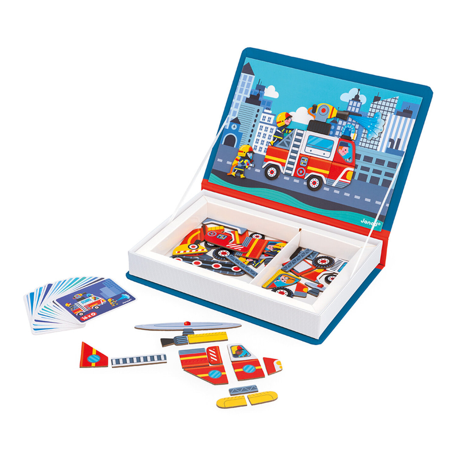 Janod | Magnetibook | Brandweer