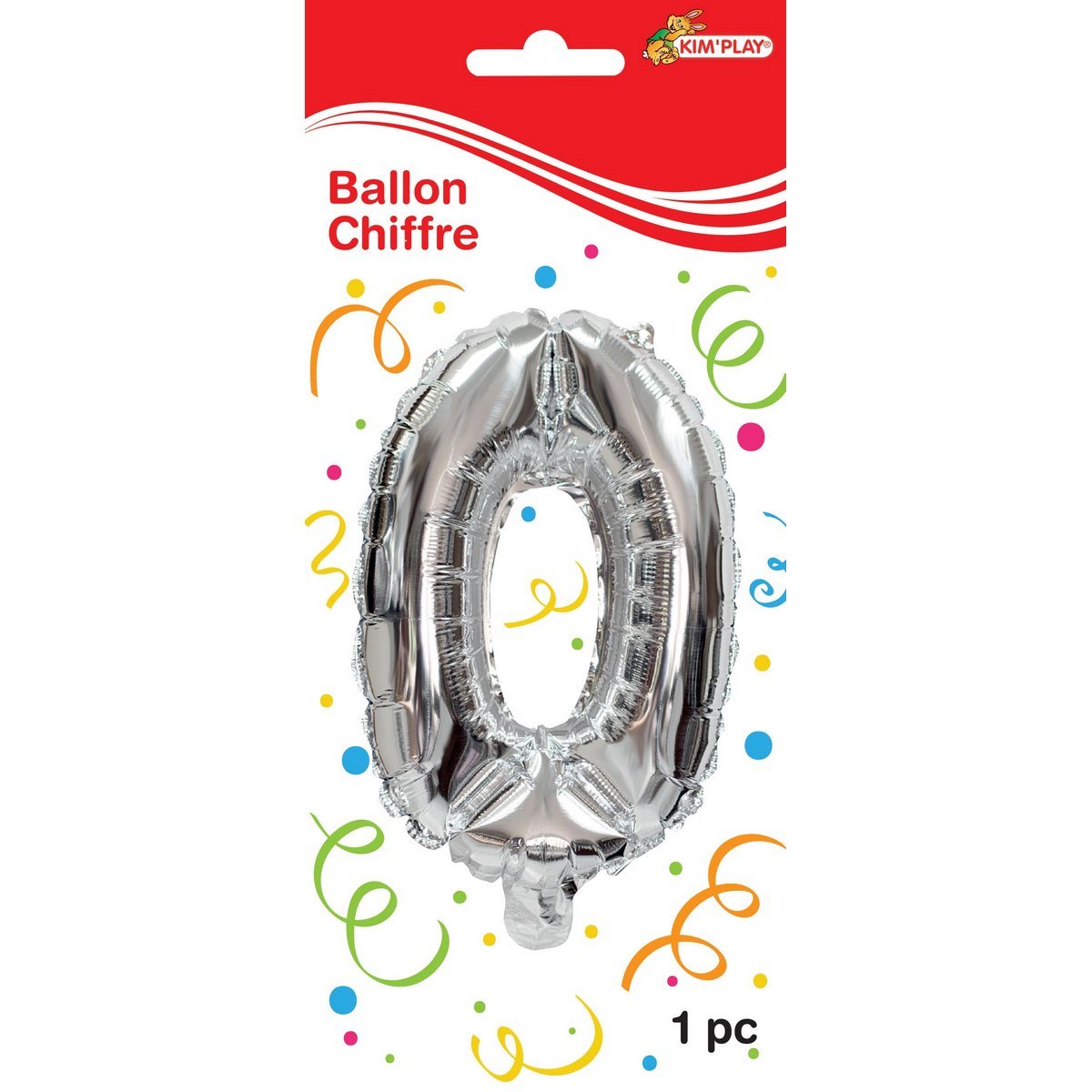 Ballon anniversaire chiffre 0