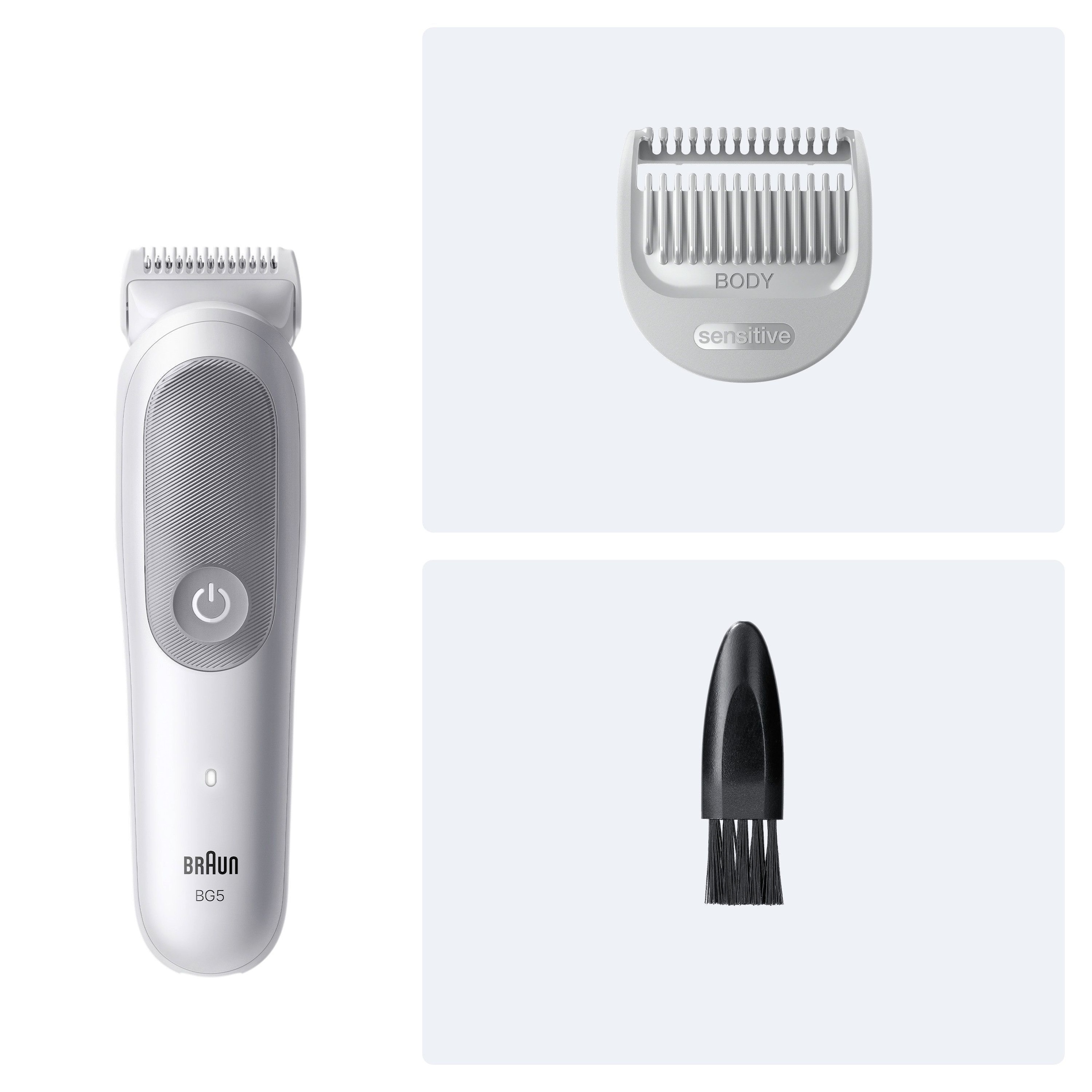 Braun Haarschneider »Body Groomer BG5500« Trimmen für empfindliche Bereiche, 100 Min Akkulaufzeit, wasserdicht