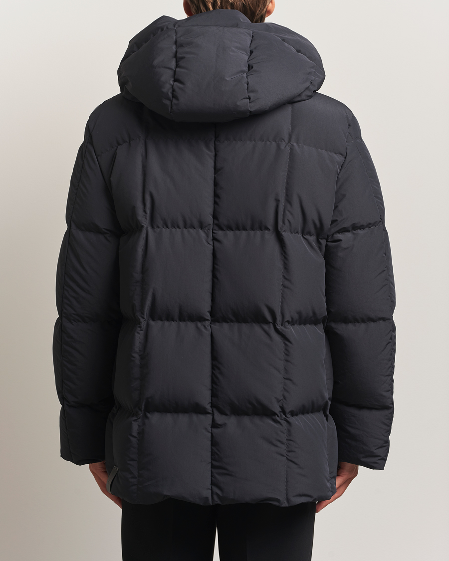 Jil Sander Water Repellent Down Parka Black