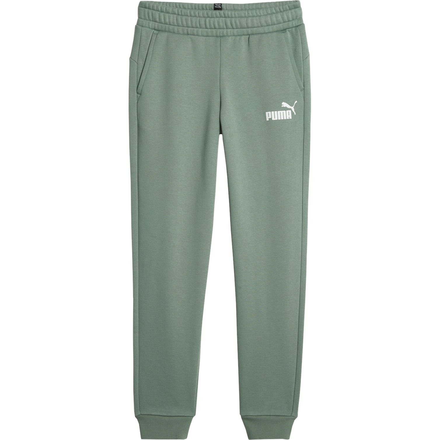 Puma Essentials Logo Fleece cl Jogginghose Jungen eucalyptus