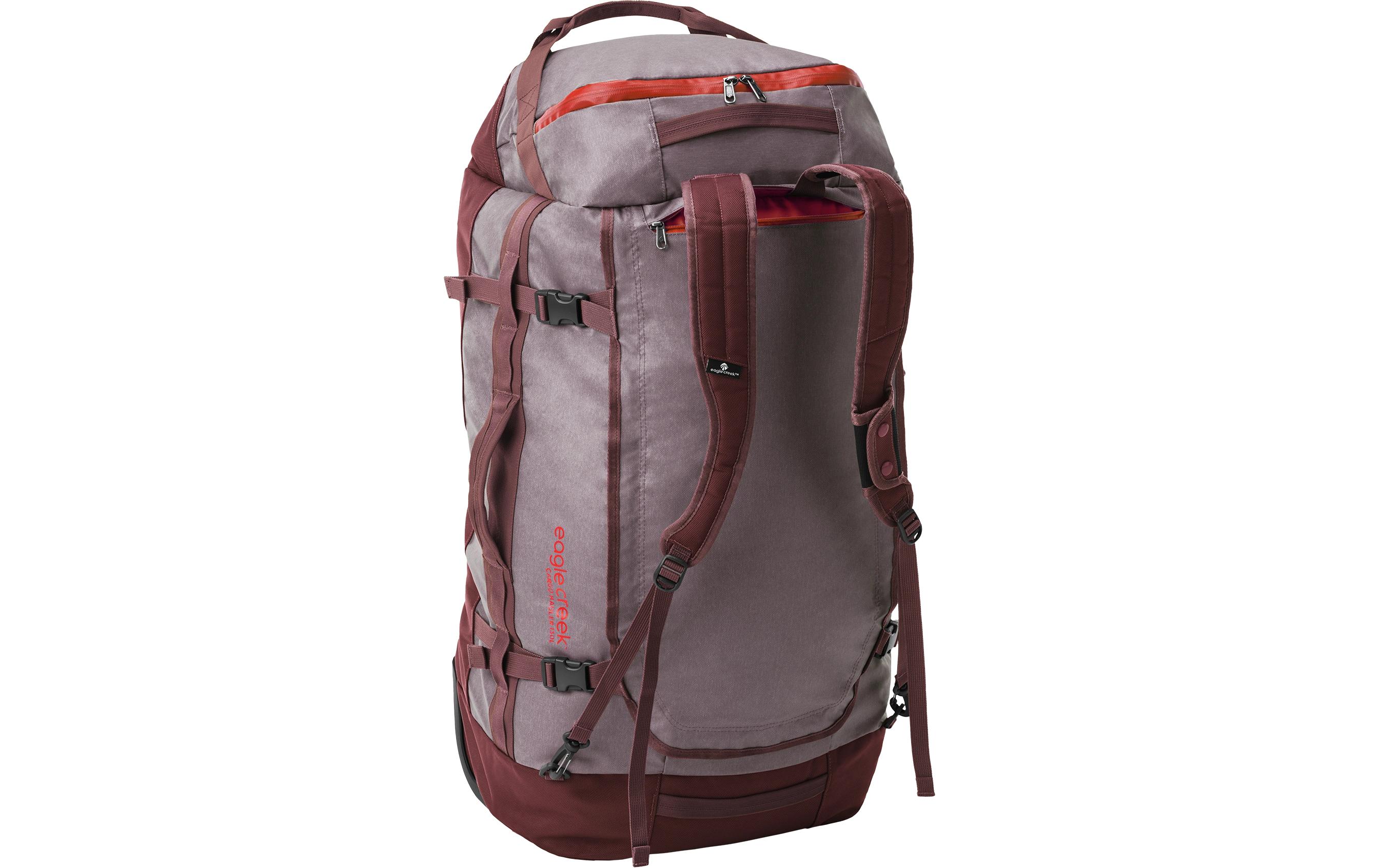 Duffle Bag Cargo Hauler Wheeled 130 l Dunkelrot<br>Duffle Bag