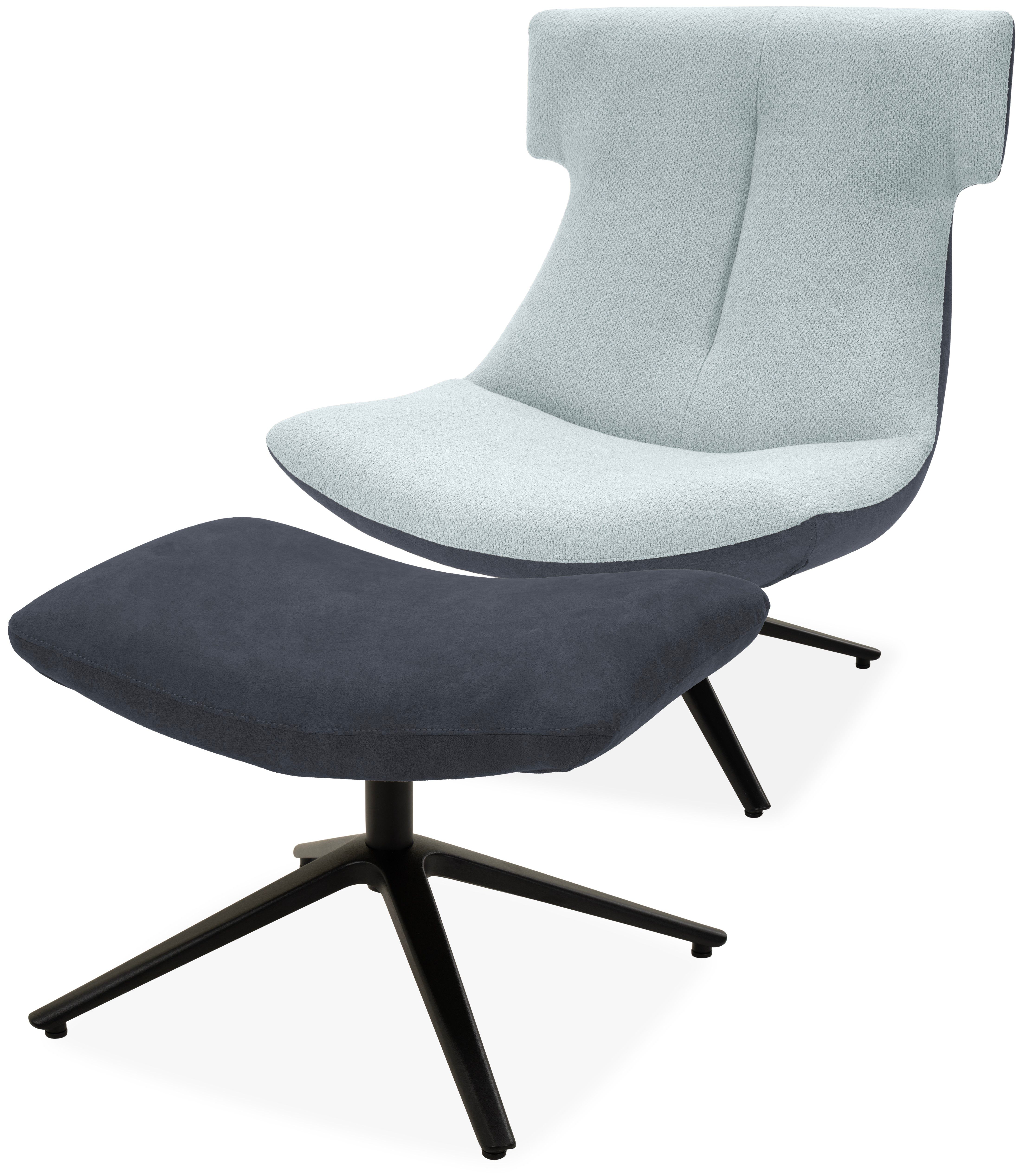Draaifauteuil  Lowie B83 x D83 x H96 cm