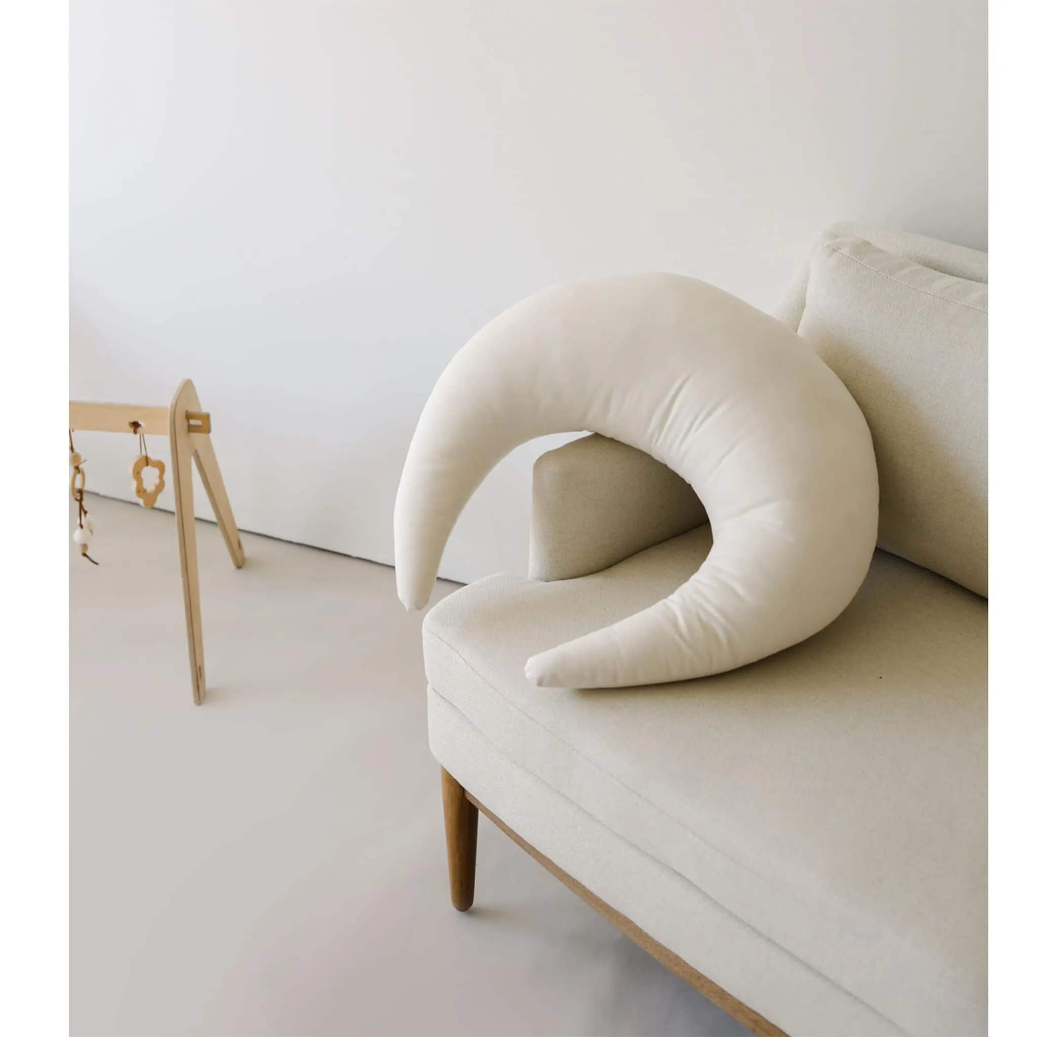 Snuggle me Coussin d'Allaitement Organique - Naturel