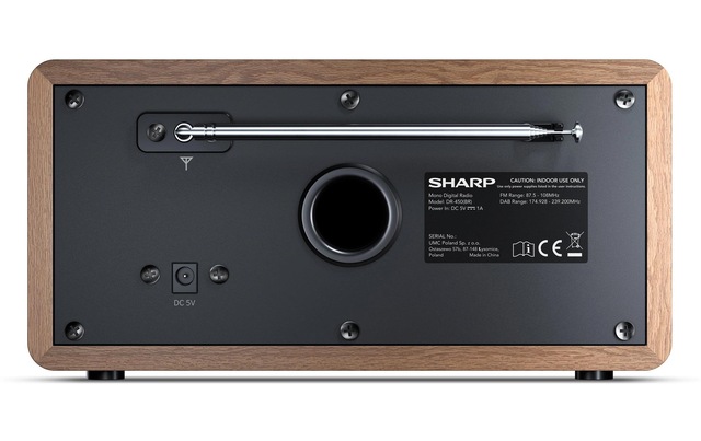 Sharp Digitalradio (DAB+) »DR-450 DAB+/FM Radio« (Bluetooth Digitalradio (DAB+) | FM-Tuner )
