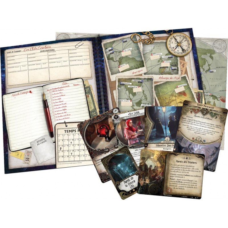 Arkham JCE - Les Clefs Écarlates (Campagne)