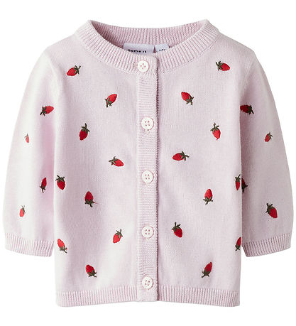 Name It Cardigan - Strick - NbfDetrille m. Erdbeere