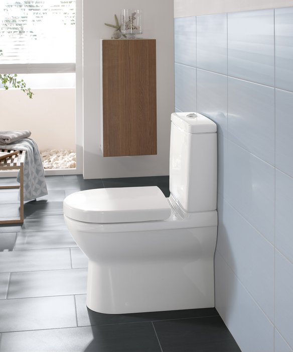 Villeroy & Boch O.novo duoblok toilet CeramicPlus wit glans
