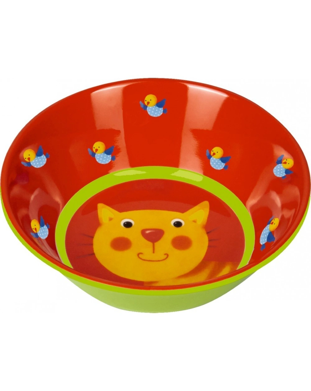 Geschirrset KATZE - FRECHE RASSELBANDE 4-teilig in bunt