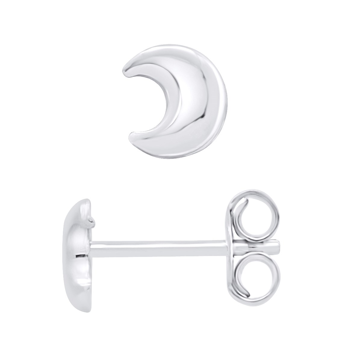 Boucles d'Oreilles LUNE - Argent 925