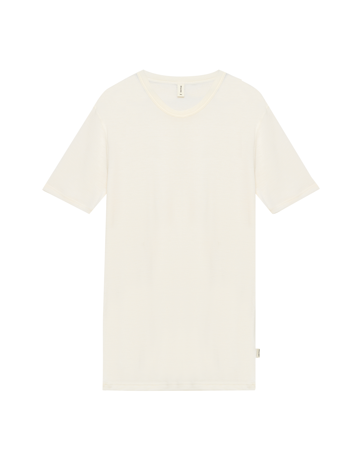 Plus size T-shirt van merinowol voor heren