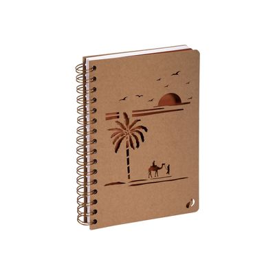 Quo Vadis Authentik - Cahier de notes - 15 x 21 cm - 192 pages - desert