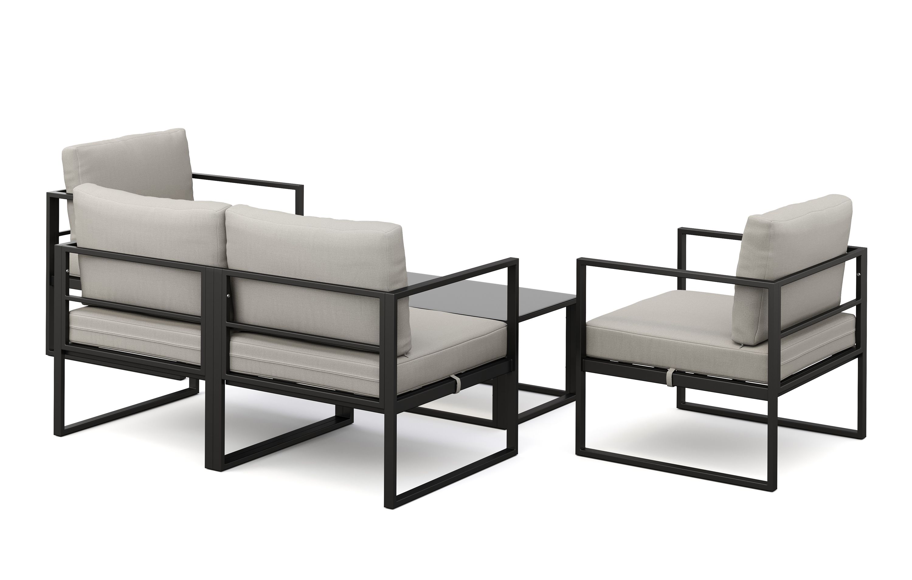 Lounge LEANDROS hellgrau