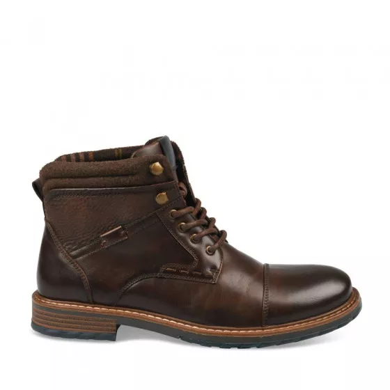 Bottines MARRON DENIM SIDE