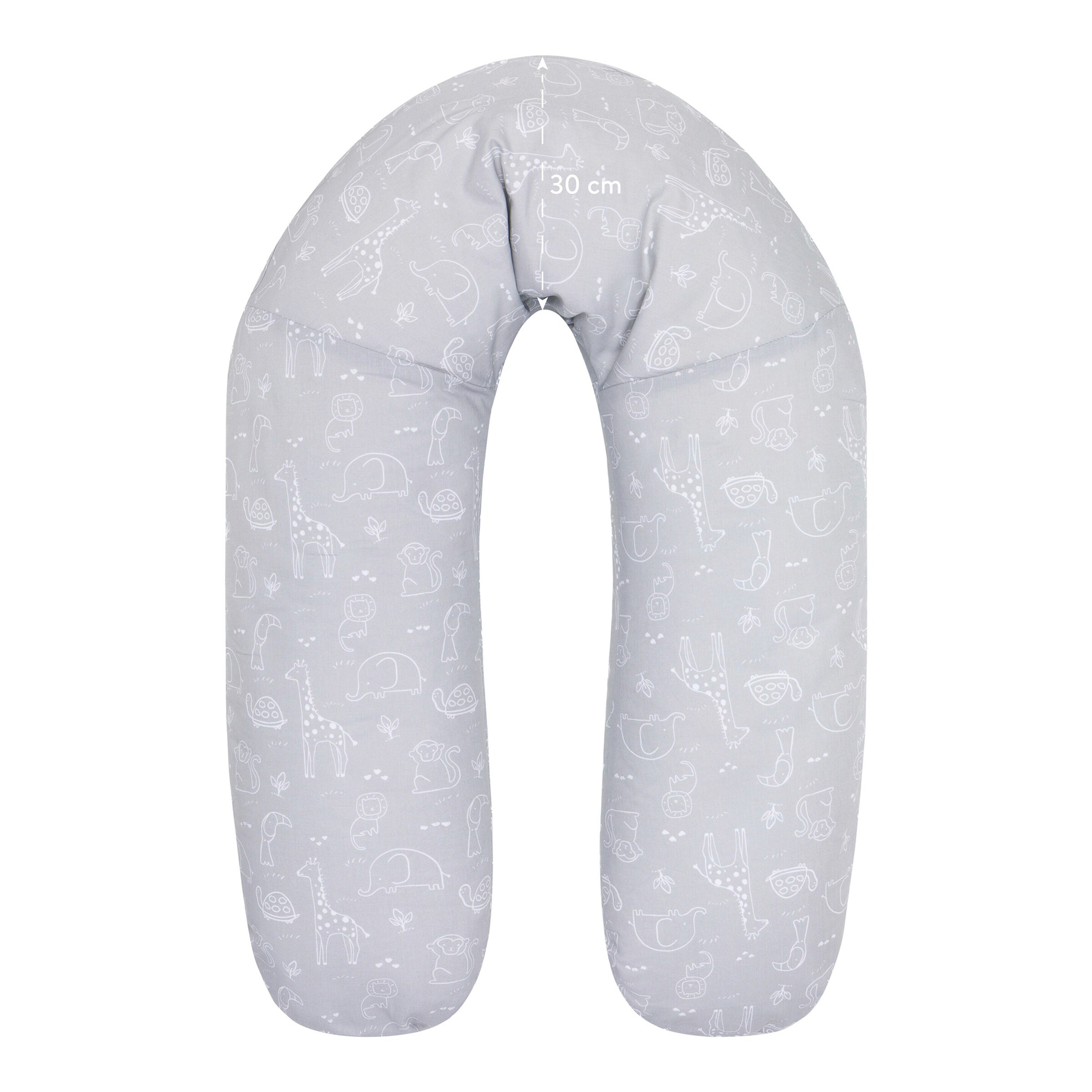 Fillikid Stillkissen 190cm grau