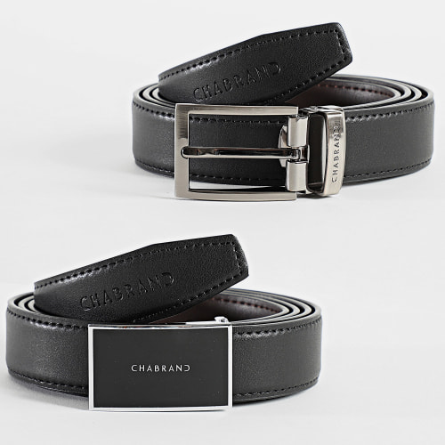 Lot Ceinture Réversible 89146100 Noir Marron