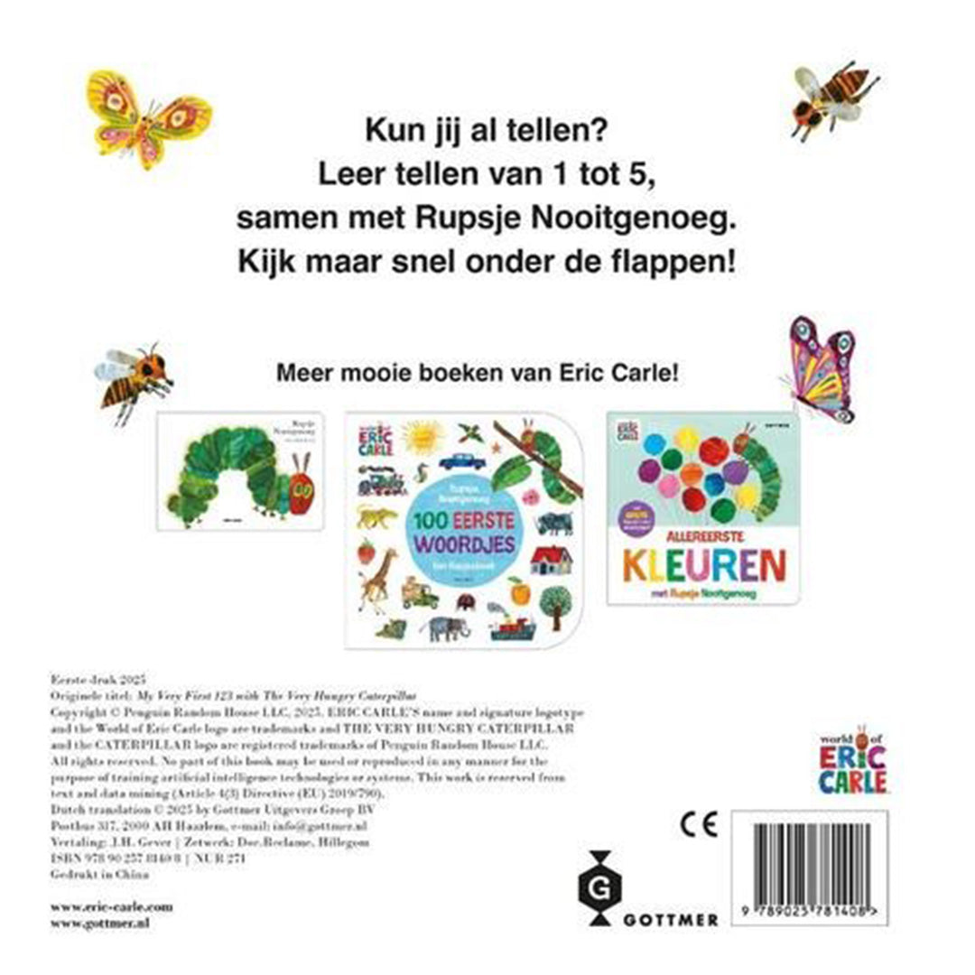 uitgeverij gottmer allereerste cijfers met rupsje nooitgenoeg