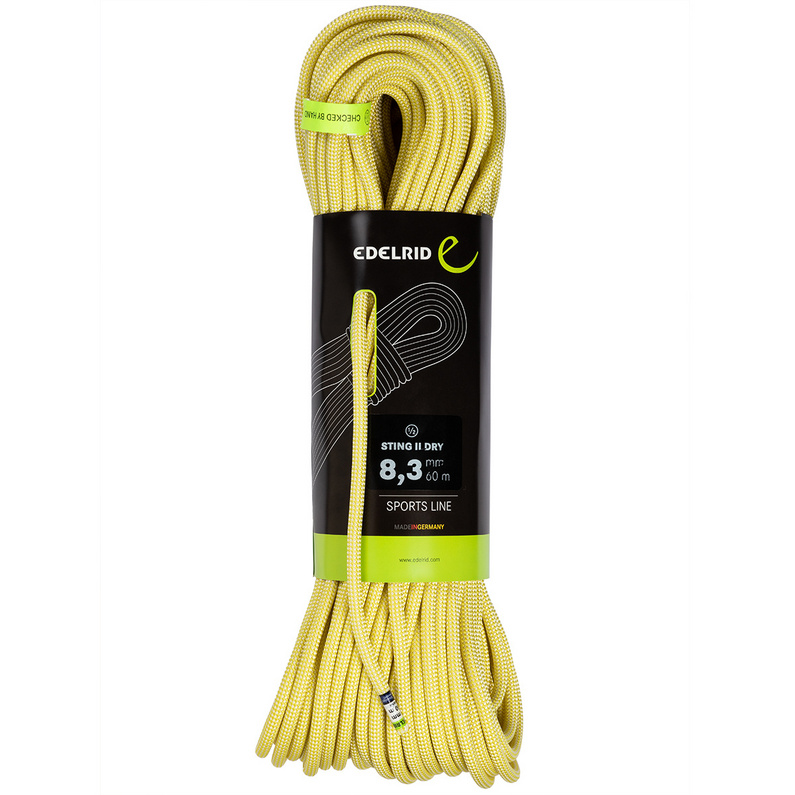 Edelrid Bergzeit 8,3 Sting II Dry Halbseil