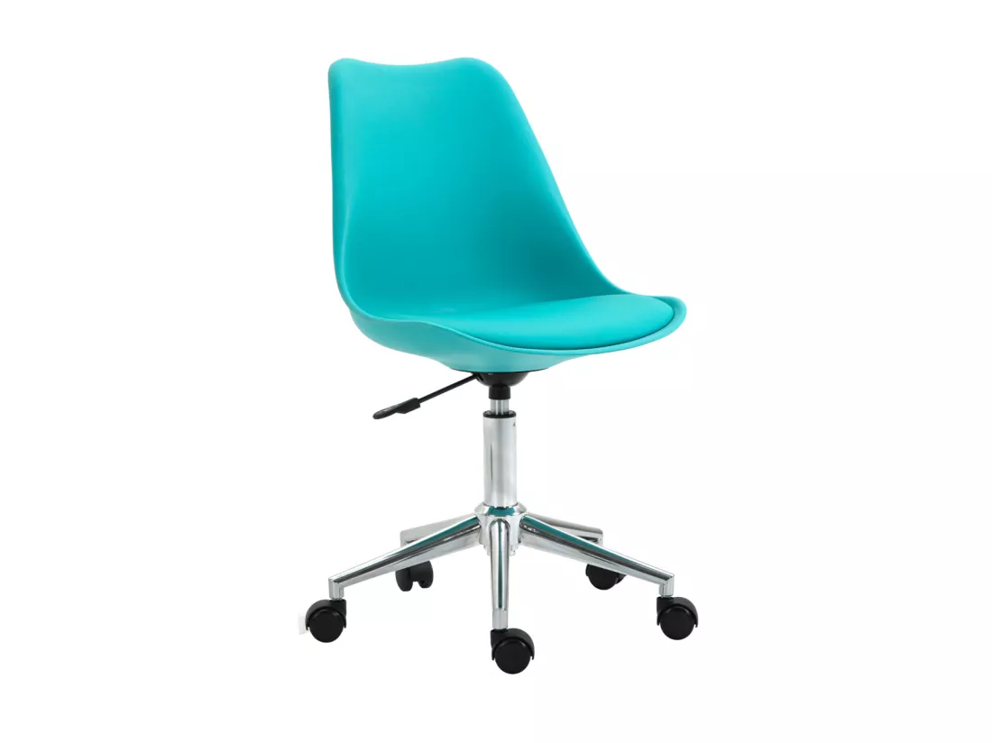 SVITA EDDY chaise de bureau pour enfants chaise pivotante chaise de bureau pour enfants turquoise