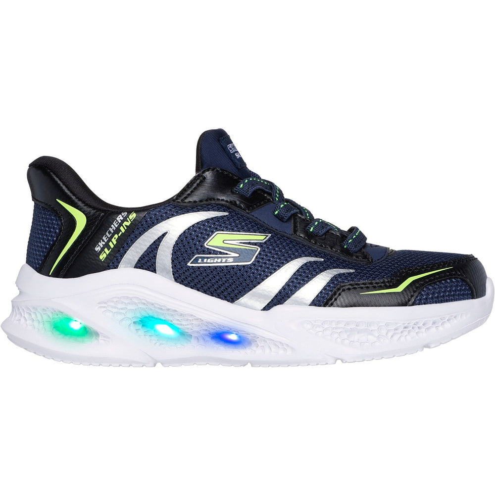 Køb Skechers Navy Slip-Ins: S-Lights: Meteor-Lights - Brisk-Beams