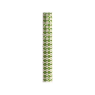 Clairefontaine Excellia Tiny Rolls - Papier cadeau carrés verts - 35 cm x 5 m - 80 g/m²