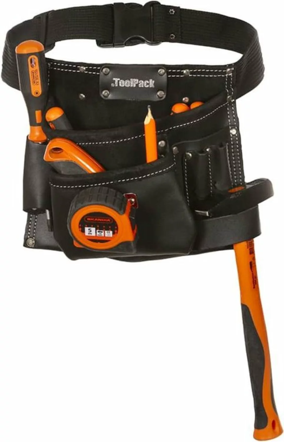 ToolPack 366.002 Industrial Gereedschapsgordel - Enkel - Leer