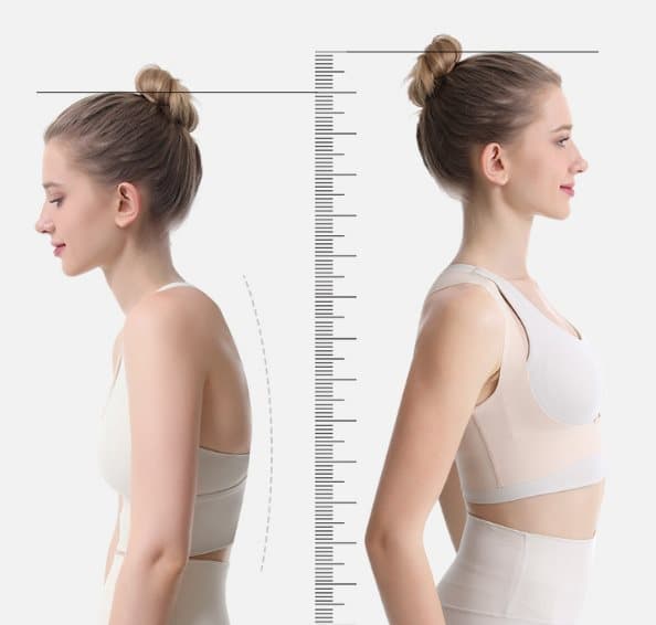 INF Posture Corrector for ryggstøtte - Lett og pustende