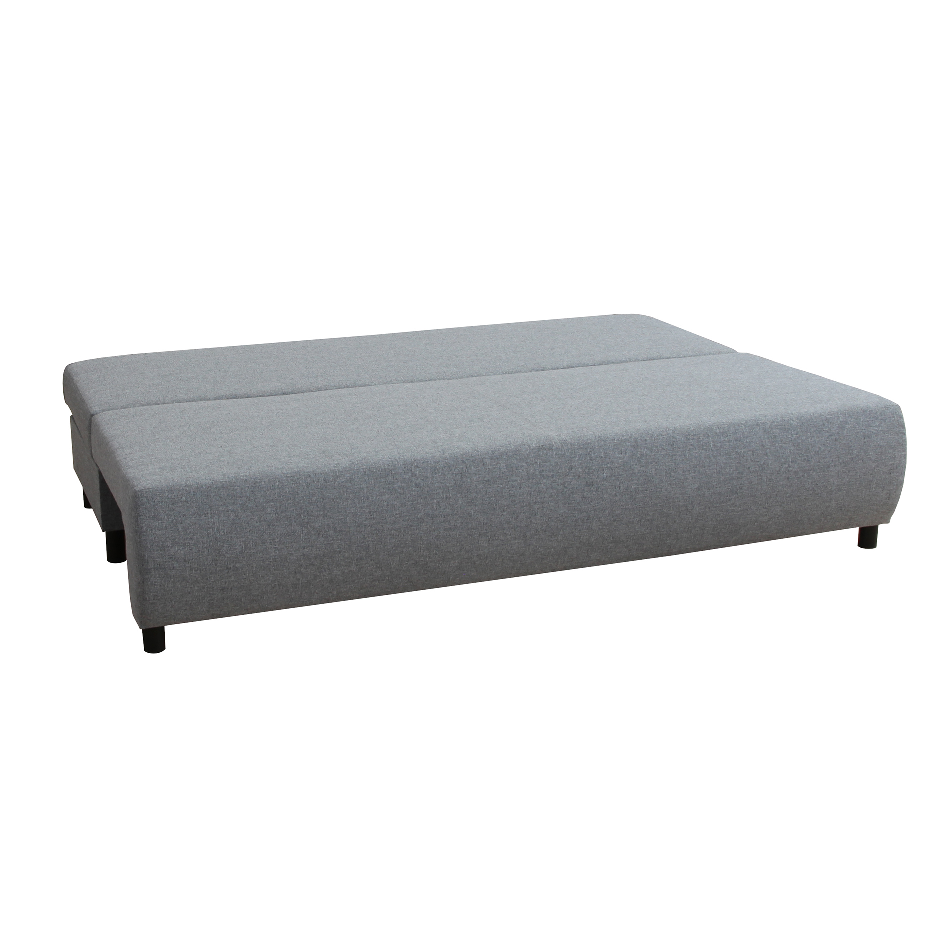 Schlafsofa - grau - mit Staukasten - 192 cm