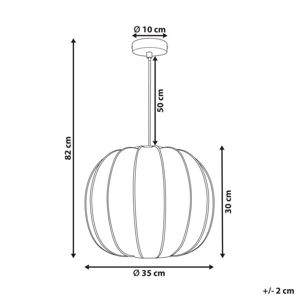 MARIETA - Hanglamp - Wit - Nylon