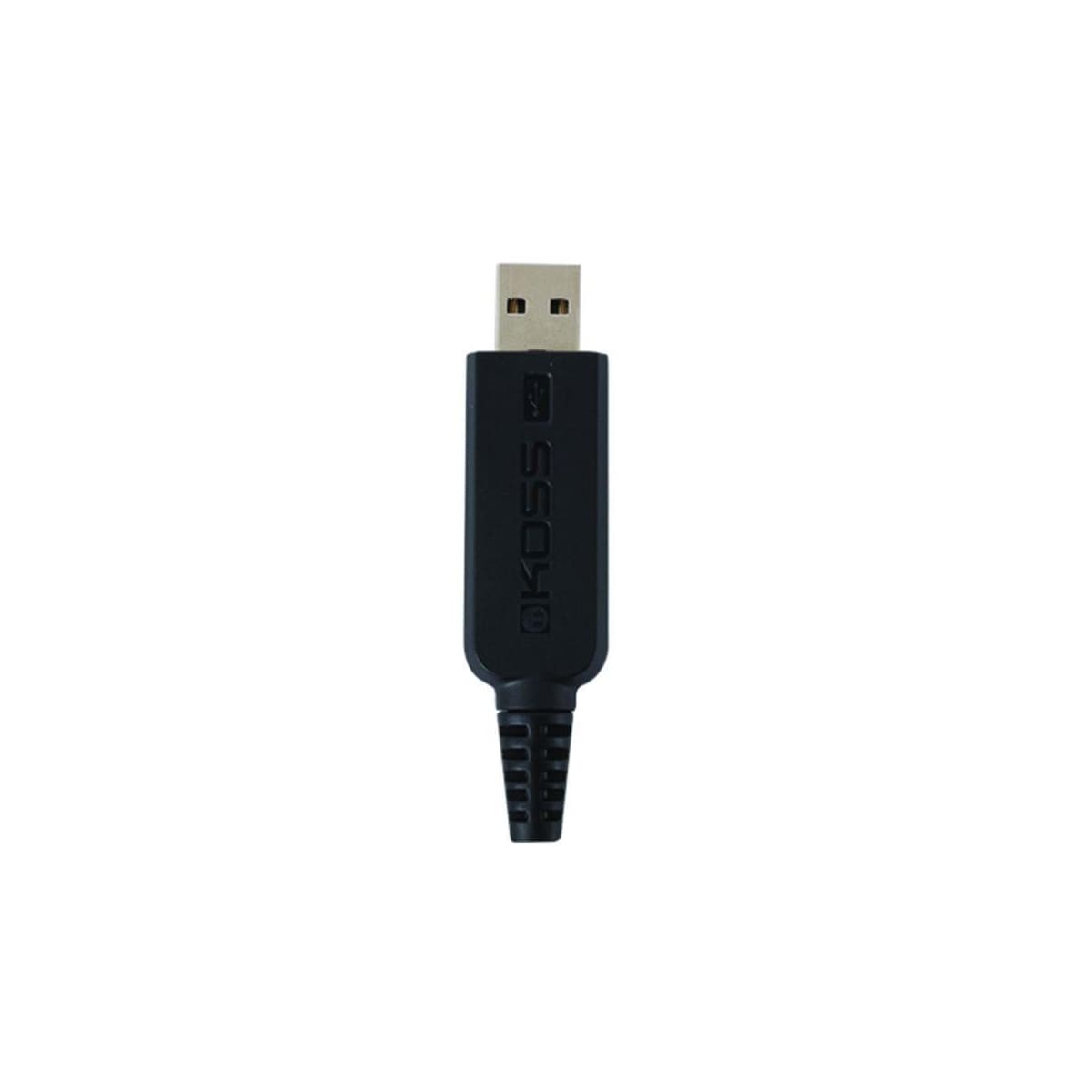 Koss-hodetelefoner CS95 USB-hodebånd/på øret, USB, mikrofon, svart/gull,