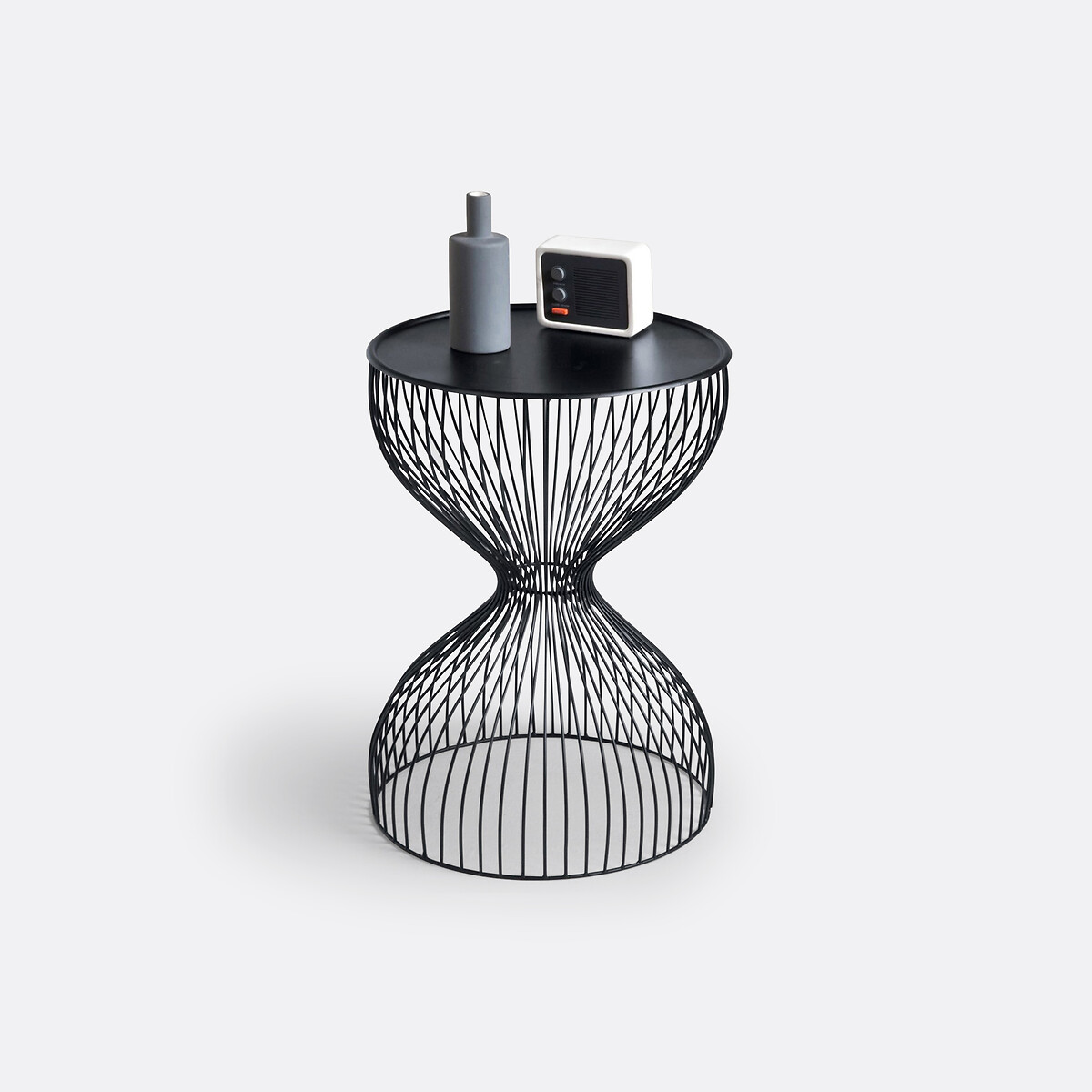 LA REDOUTE INTERIEURS<br>Mesa lateral em arame de aço, Janik