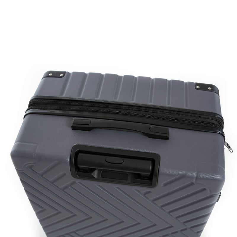 Valise rigide 2123 Extensible 67 cm Gris foncé