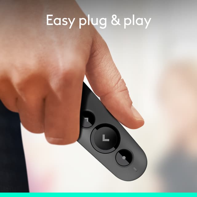 Logitech R500s fjernbetjent laserpræsentator