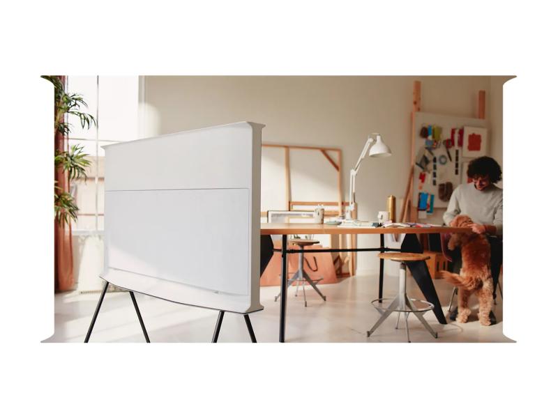 Samsung TV The Serif QE55LS01TBUXZG Cotton Blue The Serif 2020