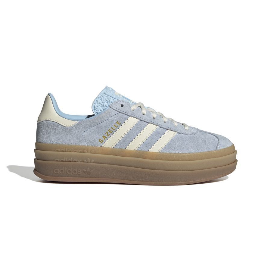 adidas Originals Chaussures Gazelle Bold - Bleu Ciel/Blanc/Doré Femme