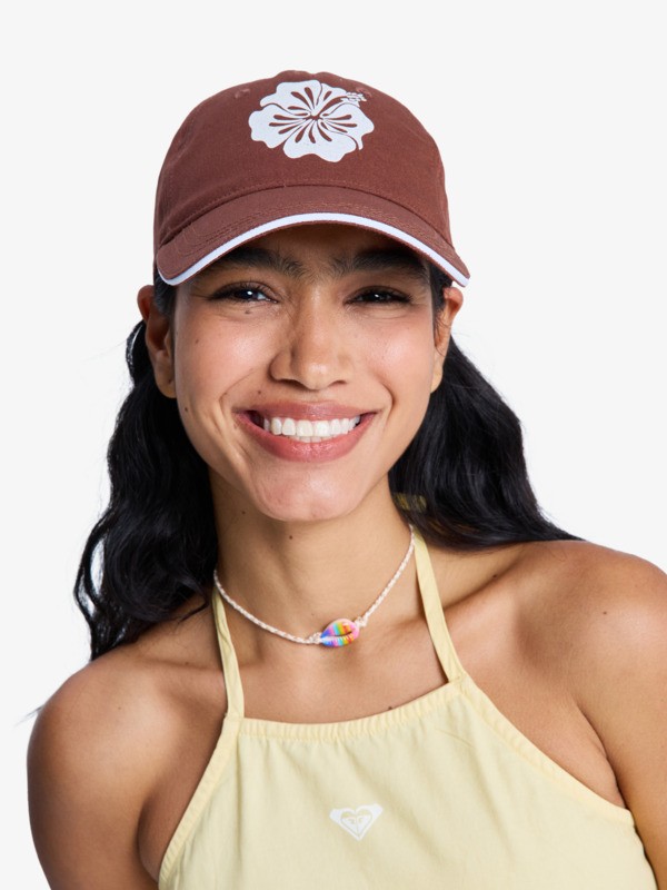 Live Forever Casquette Marron Femme