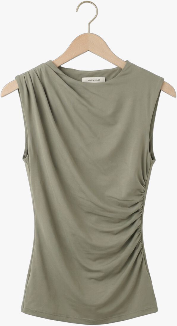 groene rosemunde top billie sl drape top