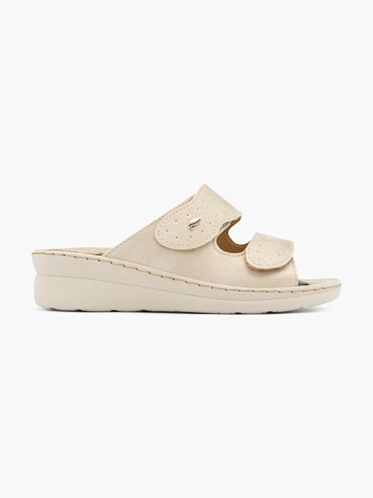 Easy Street Offener Hausschuh beige