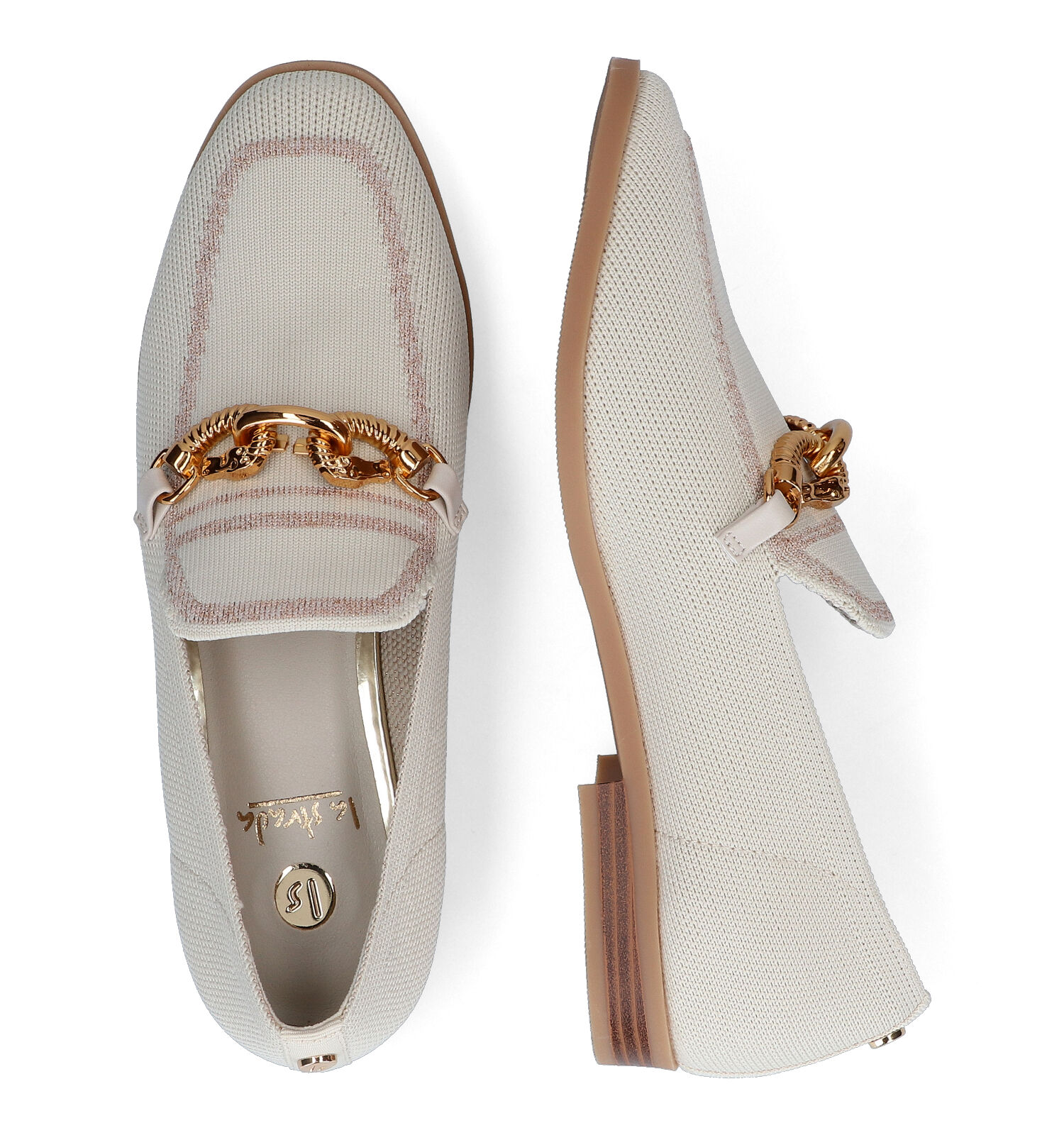 Loafers beige