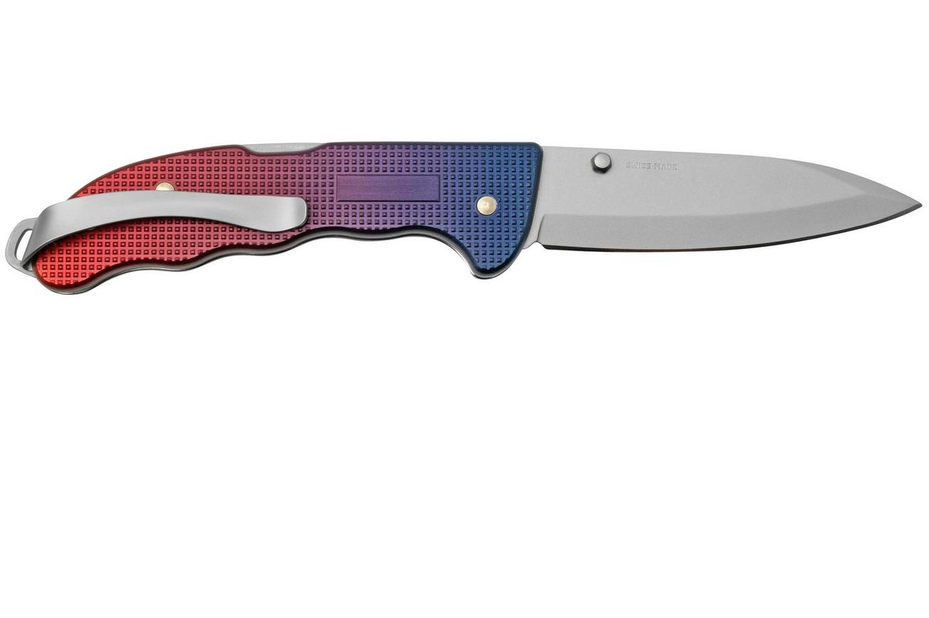 Victorinox Evoke 9415-D221 Blue and Red Alox, zakmes met paracord