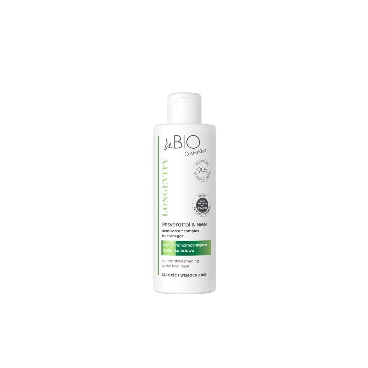 beBIO Ewa Chodakowska LONGEVITY Natürliche Rizinus-Haarspülung für Dichte und Stärkung, 200 ml